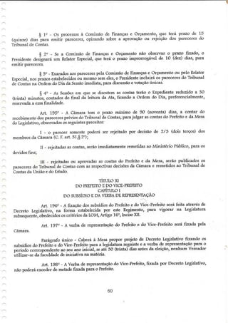 Regimento interno tenório pb