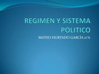 MATEO HURTADO GARCÍA 11°A
 