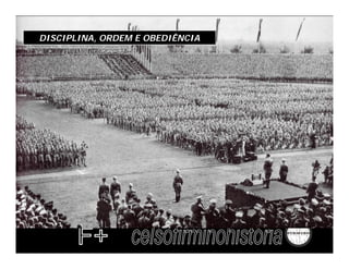 DISCIPLINA, ORDEM E OBEDIÊNCIA
 