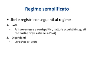 Contabilità e Fiscale - Modulo 1 - Regimi contabili parte 1 | PPTX