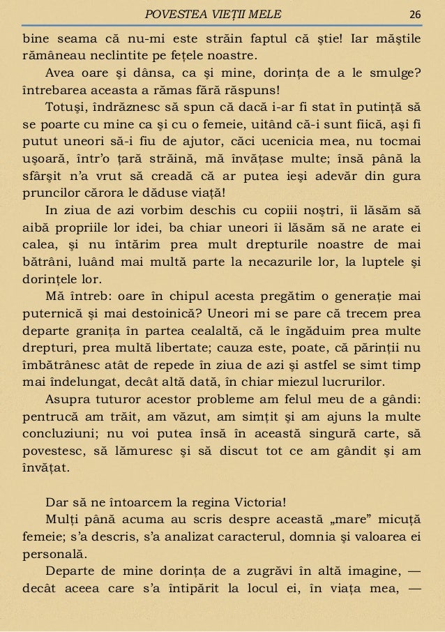 Regina Maria Povestea Vietii Mele