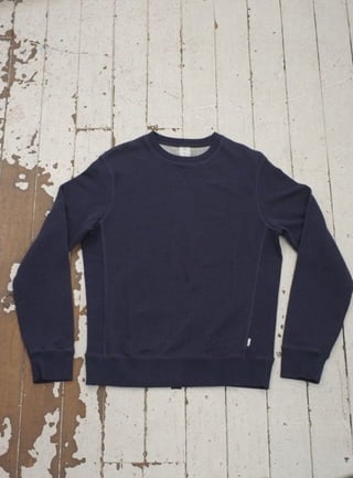 Reginald athletic sweat navy marl front