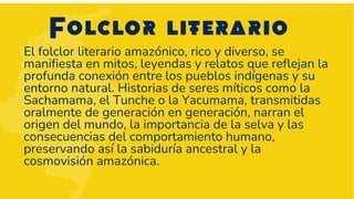 Explorando la Cultura y Tradiciones de la Región Amazónica Colombiana | PDF