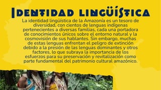 Explorando la Cultura y Tradiciones de la Región Amazónica Colombiana | PDF