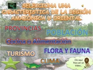 Región amazónica del ecuador | PPTX