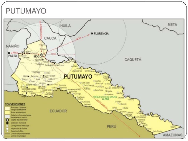 región putumayo