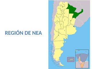 Nea Region REGIÓN DE NEA en imágenes de nuestro pais pptx | PPTX