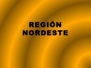 REGIÓN
NORDESTE
 