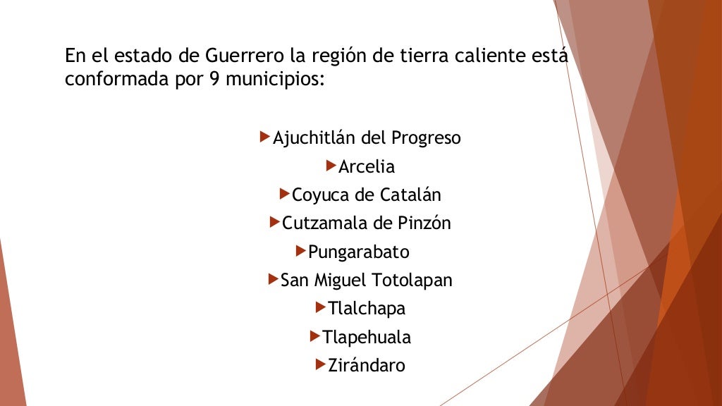 Región tierra caliente