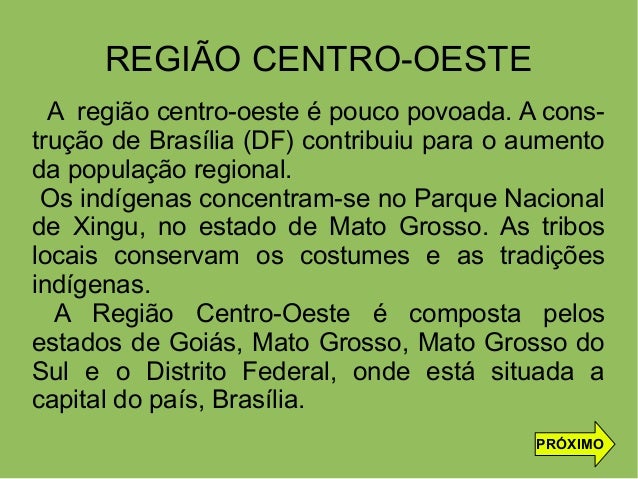 Região Centro-Oeste