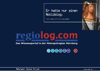 regiolog.com - Das Wissensportal in der Metropolregion Nürnberg