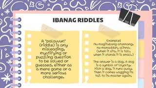 Ilocano Riddles Example Region-2-Cagayan-Valley.pdf Cagayan literature | PDF