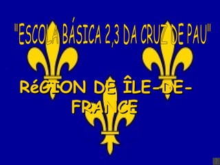 RéGION DE ÎLE-DE-FRANCE   &quot;ESCOLA BÁSICA 2,3 DA CRUZ DE PAU&quot; 