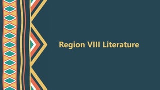 Region VIII Literature
 