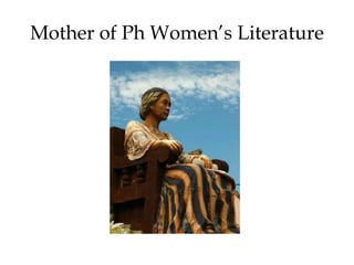 Mother of Ph Women’s Literature
 