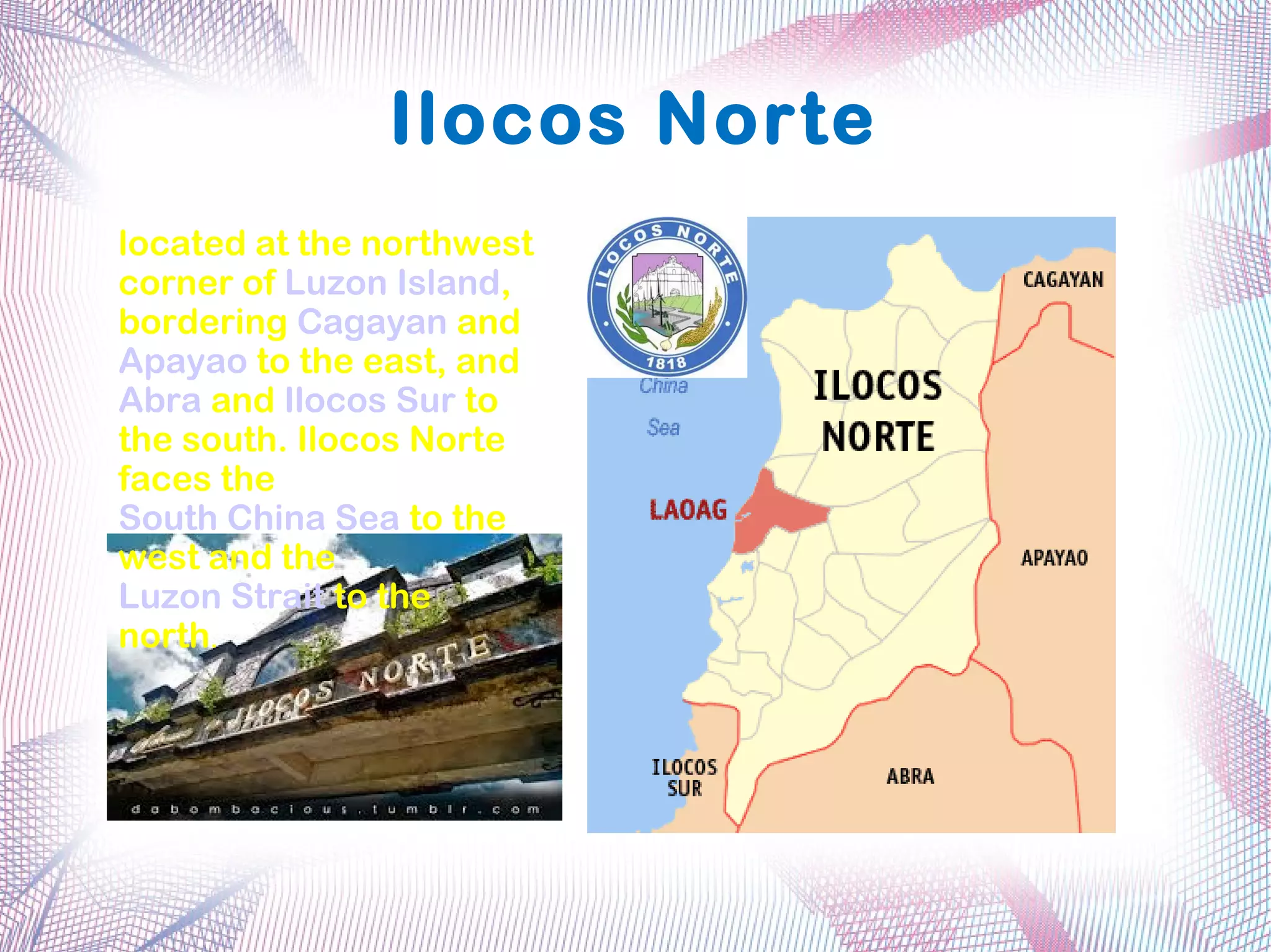 Region 1 of the Philippines (ilocos) | PPT