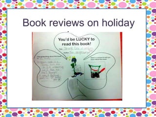 Book reviews on holiday
shapes
 