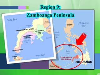 Region 9:
Zamboanga Peninsula
 