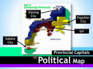 ISABELA CITY continues to be under the jurisdiction of Basilan for the administration of provincially-devolved services and functions. But for the administration of regional services, the city is part of the Zamboanga Peninsula Region despite the rest of Basilan being under the authority of the Autonomous Region in Muslim Mindanao (ARMM).Political Division