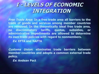 Regional Economic Integration | PPT