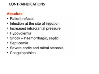 CONTRAINDICATIONS
 