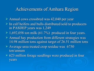 Experiences, Potential and Plans for Dairy Development in Crop-Livestock and Urban and Peri-urban Systems.
