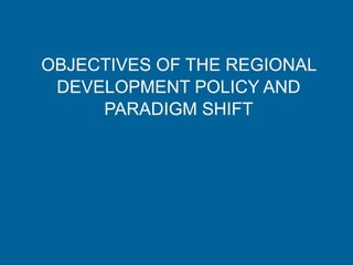 Regional development policy in OECD countries | PDF
