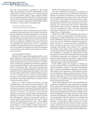 Regional development theory urban and regional planning | PDF
