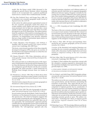 Regional development theory urban and regional planning | PDF