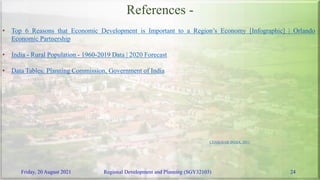 Regional disparity in India | PPSX