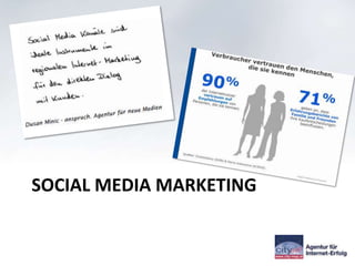 SOCIAL MEDIA MARKETING
 