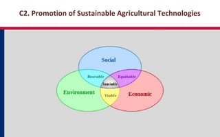 Regional Food Security Policy Effectiveness and Sustainable Agriculture Program