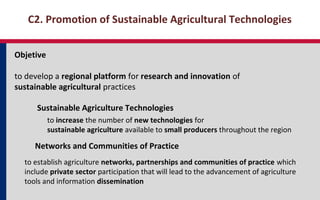 Regional Food Security Policy Effectiveness and Sustainable Agriculture Program