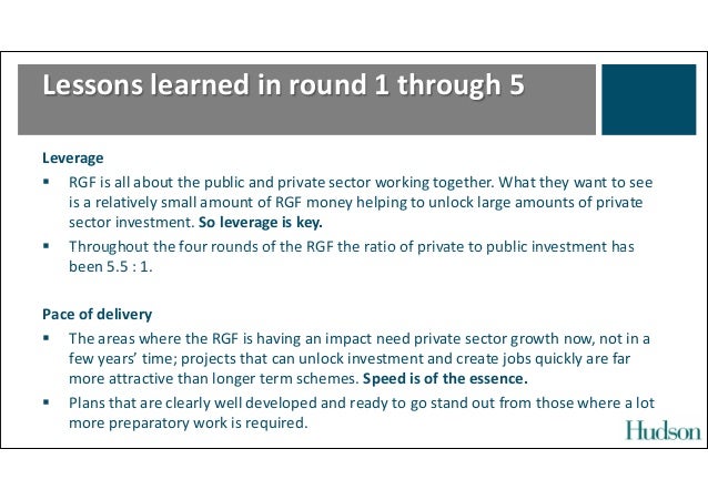 Regional Growth Fund Round 6