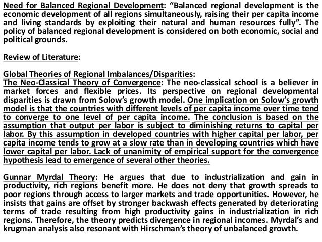 Regional imbalance in india image