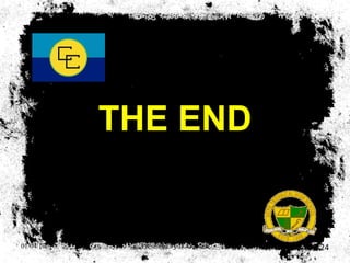 THE END 01/04/10 Presented by D. Gooden 