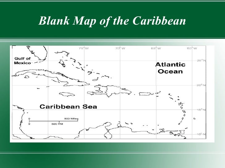 3 Blank Map Of The Caribbean 3 Blank Map Of The Caribbean
