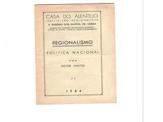 Regionalismo Politica Nacional