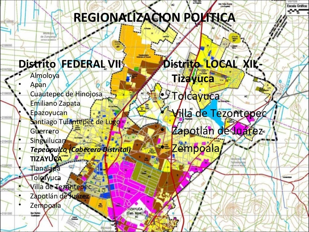 Regionalización Tizayuca, Hidalgo Regionalización Tizayuca, Hidalgo