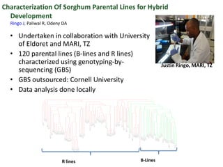 Regional planning meet Harare : Genomics- ESA  by Damaris Achieng odeny