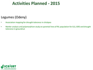 Regional planning meet Harare : Genomics- ESA  by Damaris Achieng odeny