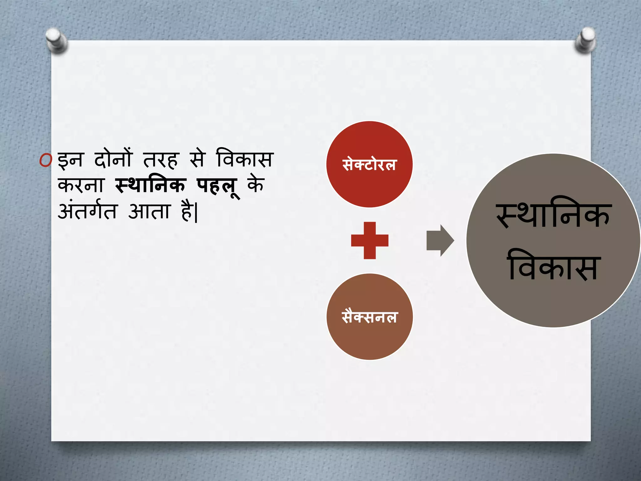 Regional pattern of development ppt