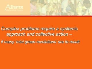 The Regional Plan for Collective Action in Eastern & Southern Africa: improving post-crisis recovery through agricultural research
