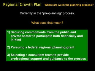 Connecting to our early historyDevelop one plan that illustrates a shared vision for the entire area that will will help us guide future development, identify and design high quality public spaces, identify potential connections, and protect the integrity of our natural and cultural resources.  