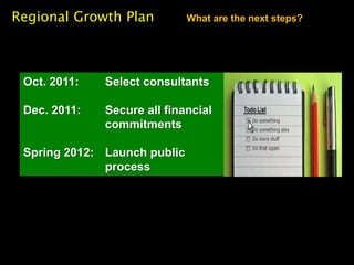 Where are we in the planning process?2010 City Council requested study (April)