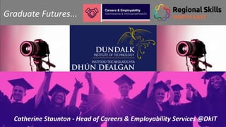 Our Next Steps
Graduate Futures...
Catherine Staunton - Head of Careers & Employability Services @DkIT
 