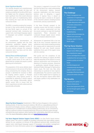 Global Manufacturing Firm Improves Print Uptime through Regional