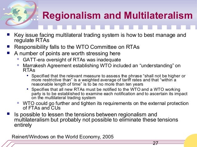 Multilateral trading system define