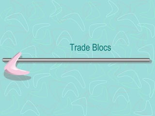 Trade Blocs
 