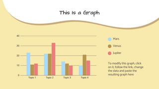 This Is a Graph
To modify this graph, click
on it, follow the link, change
the data and paste the
resulting graph here
Mars
Venus
Jupiter
 